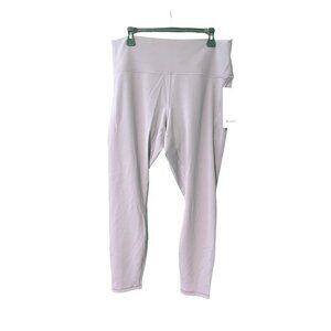 Lululemon Wunder Train High-Rise Tight With Pockets 28" Warm Ash Grey Size 18